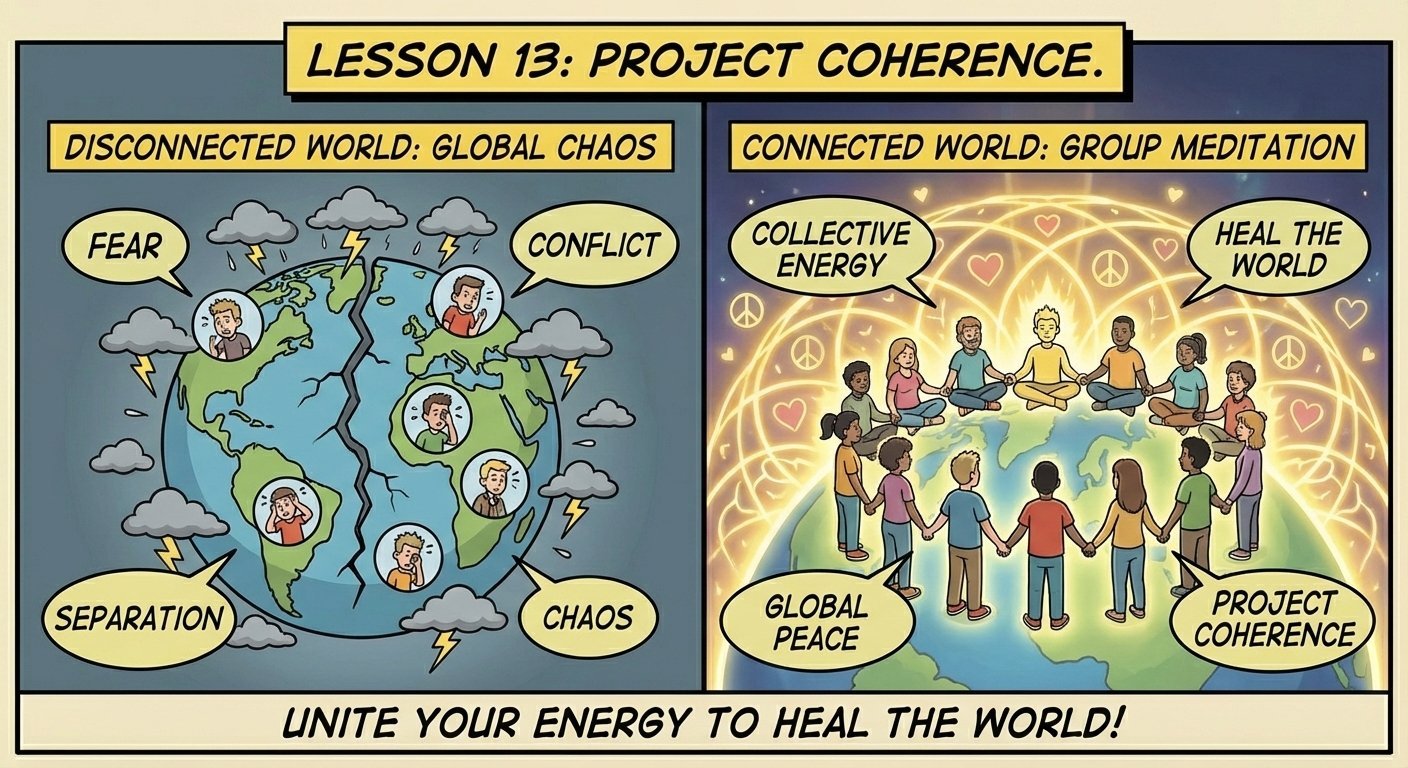 Project Coherence: How Group Meditation Can Heal the World – Lesson 13