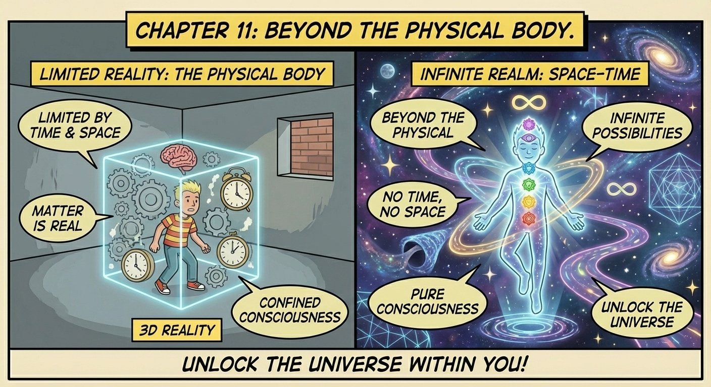 Beyond the Physical Body: How to Unlock the Infinite Realm of “Space-Time” – Chapter 11